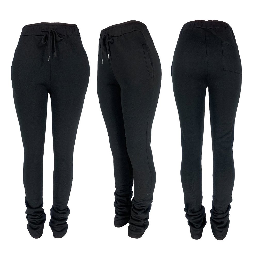 Womens Stacked Leg Jogger